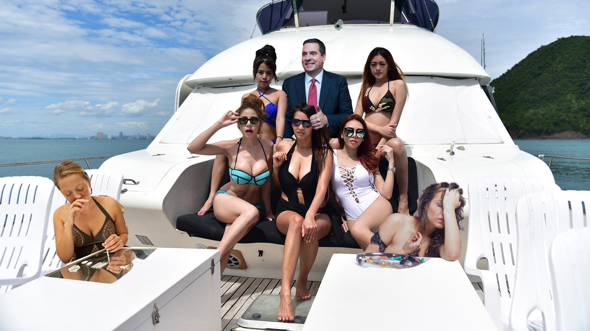 Devin Nunes yacht prostitute cocaine
