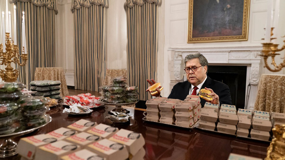 Barr cheeseburger