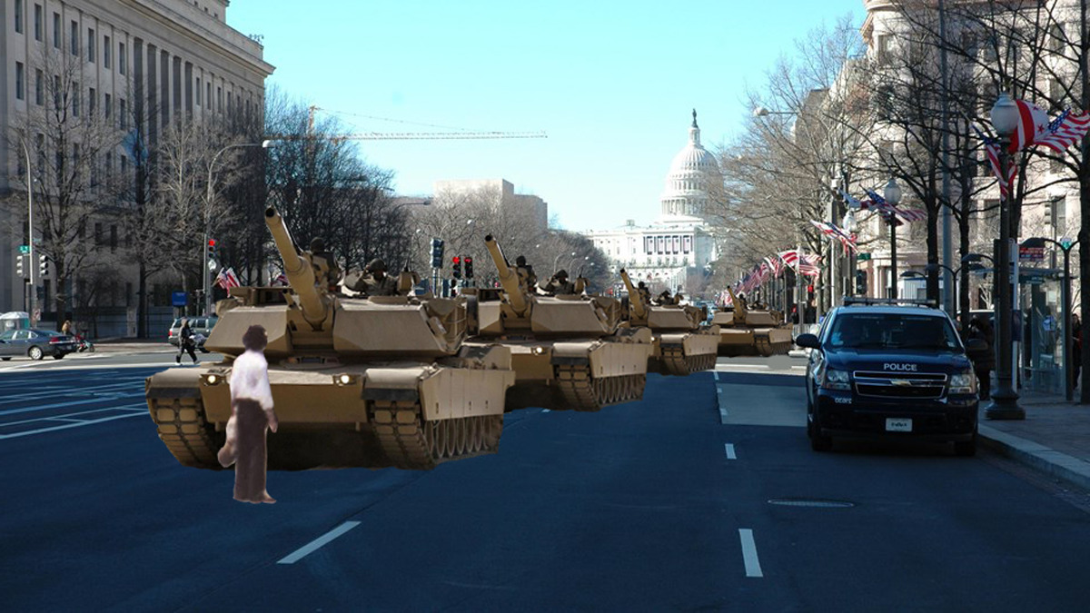 Trump parade