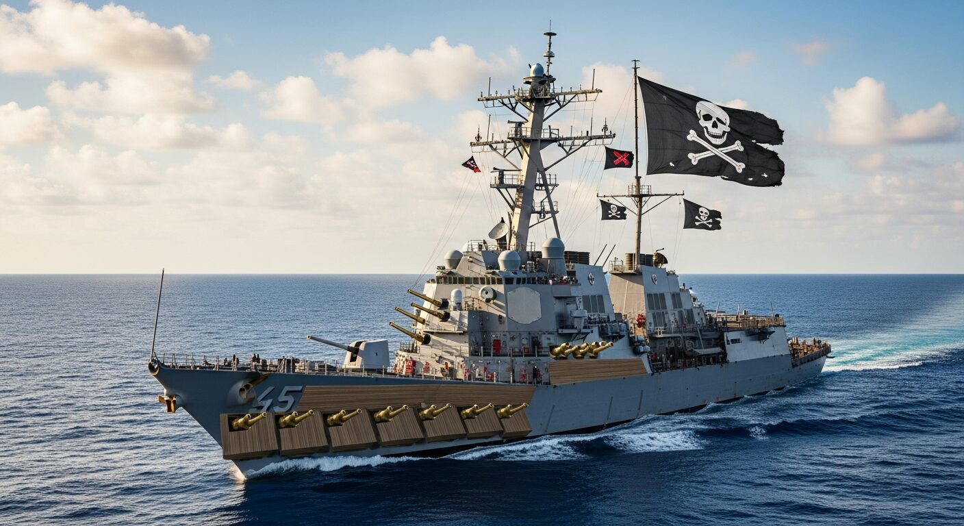 US Navy pirate