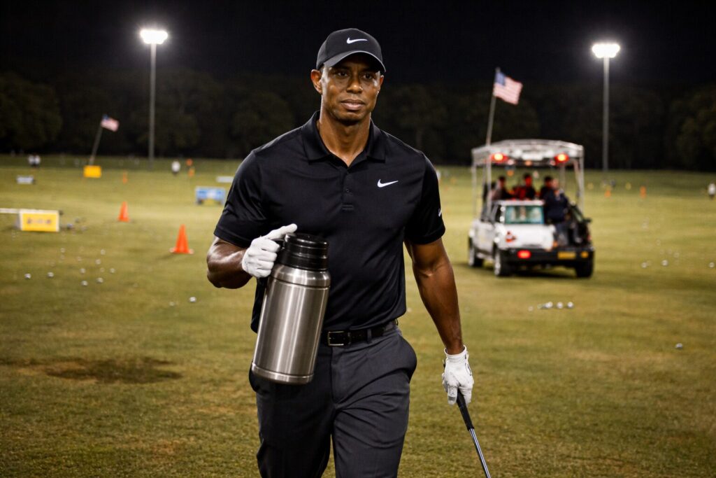Tiger Woods Spotted Preparing for Comeback at Drunk Driving Range