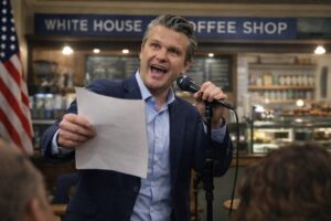 Staffers Avoiding White House Café After Hegseth Launches Extended Slam Poetry Series on Global Military Strategy