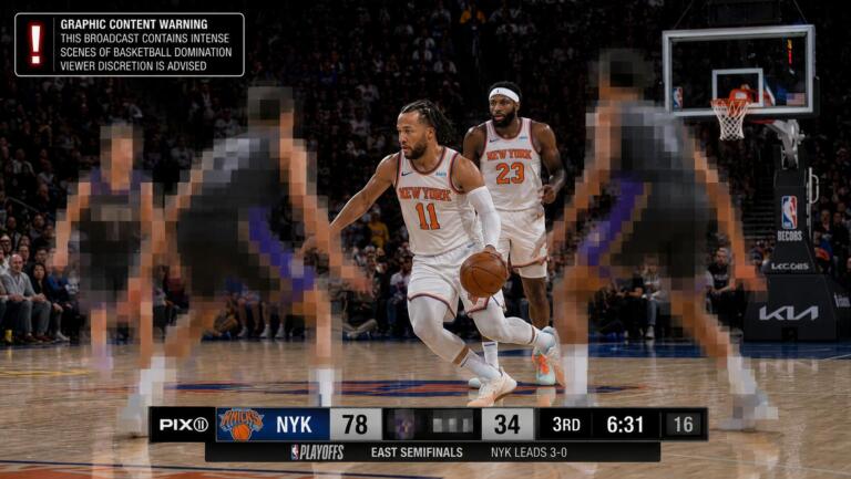 NBA Announces Knicks Games Will Now Carry Graphic Content Warnings