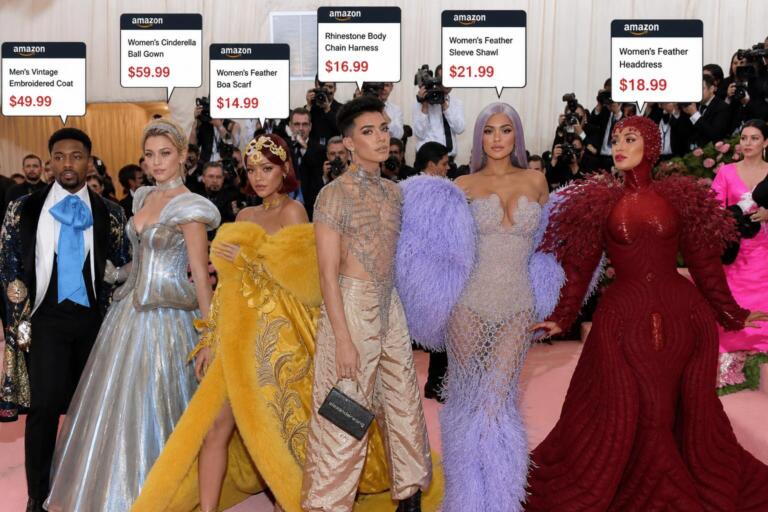 Amazon Sponsors Met Gala, Suggests Cheaper, Worse Version of Every Outfit