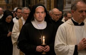 Rubio Discovered Wearing Habit Trying to Disappear into Vatican