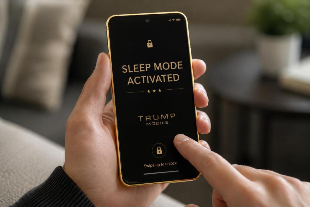 Users Report Trump Phone Remains in Sleep Mode For 22 Hours a Day