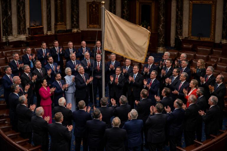 GOP Unveils New Beige Flag To Combat Growing Fear of Color Spectrum