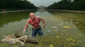 RFK Jr. Spotted Molting in Reflecting Pool Swamp
