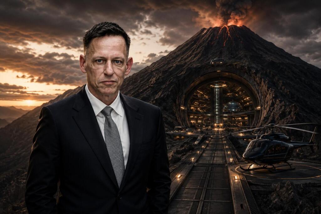 Peter Thiel Unveils New Argentine Volcano Fortress Designed to Withstand Market Crashes, Solar Flares, and Democracy