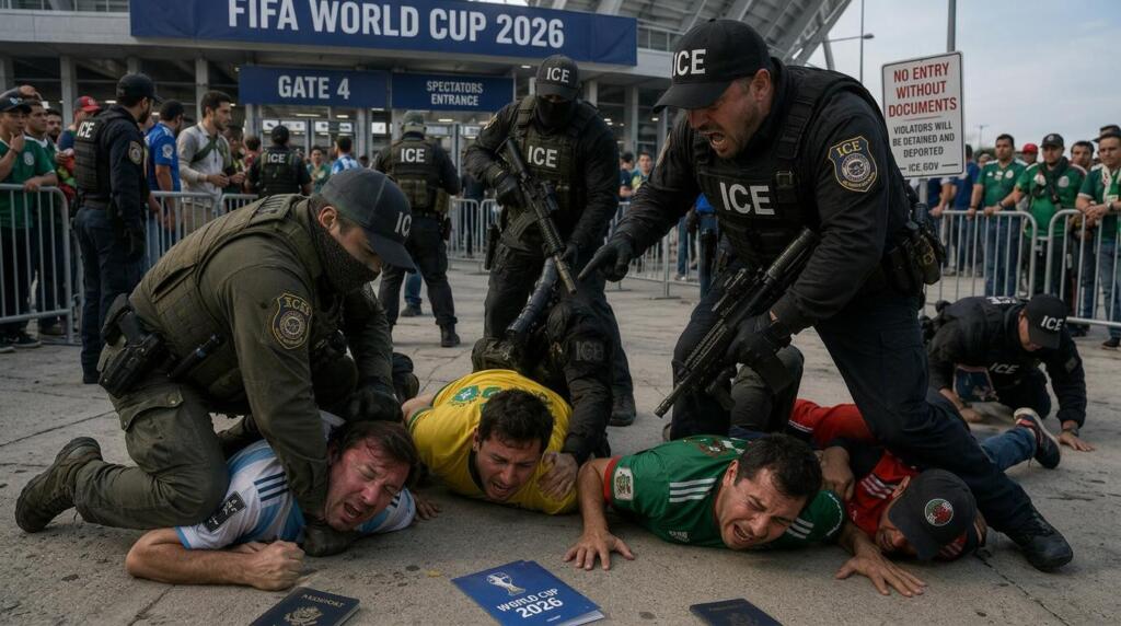 FIFA Shocked to Learn International Fans Unwilling to Spend $4,000 to Be Harassed for Their Papers